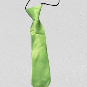 Lime Green 7" Satin Tie  4168  NWT Boutique